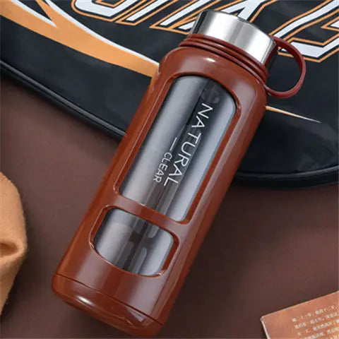 Portable Water Bottle Glass 520/650/1000ml Large