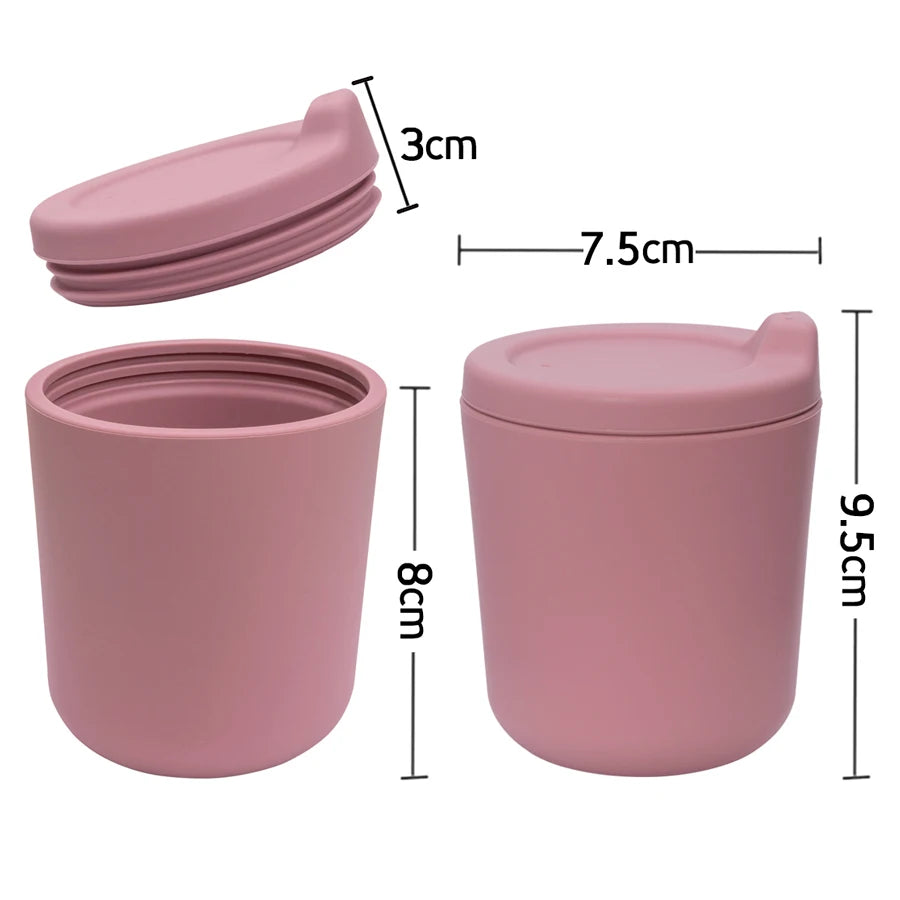 Newest Silicone Baby Drinking Cup Infant Feeding