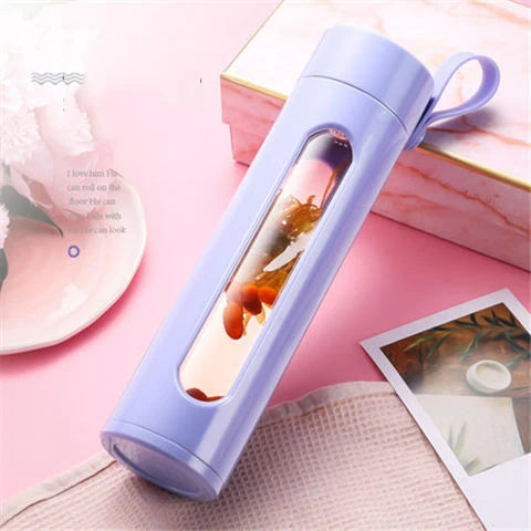 Portable Water Bottle Glass 520/650/1000ml Large