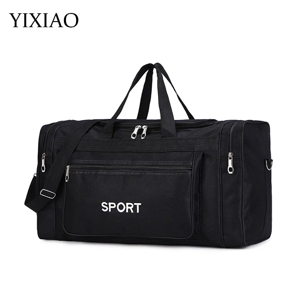 YIXIAO Big Capacity Sports Fitness Bag For Men Outdoor