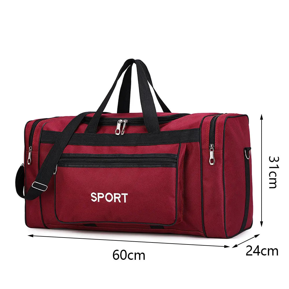 YIXIAO Big Capacity Sports Fitness Bag For Men Outdoor