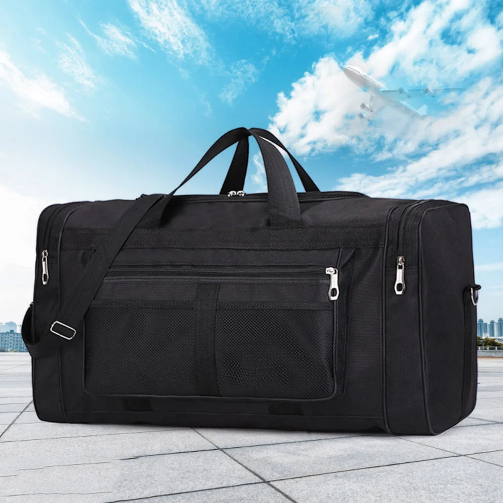 Nylon Travel Duffel Bag Large Capacity Handbag Portable