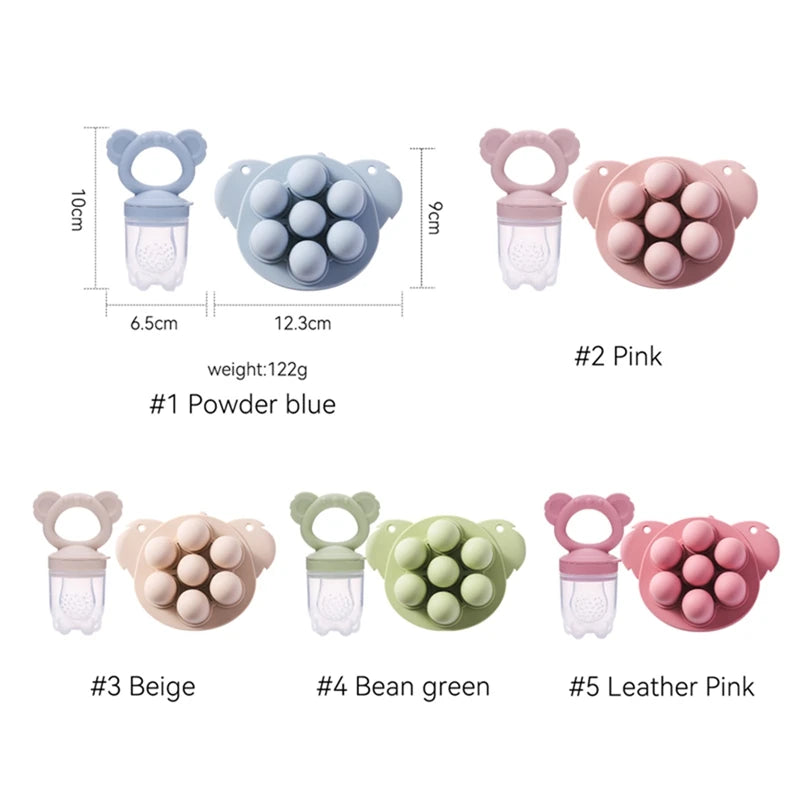 Baby Pacifier Fruit Feeder Baby Silicone Pacifier Food