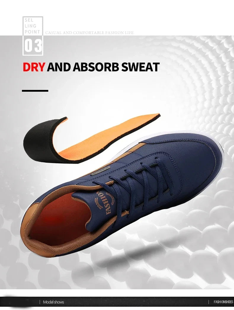 Men Shoes Sneakers Trend Casual Breathable Leisure