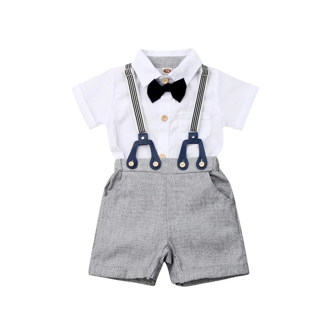 Toddler Boys Formal Wear Set Baby Gentleman Tuxedo