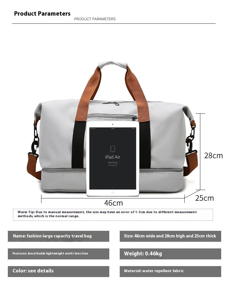 Large Capacity Travel Gym Bag Short-distance Luggage