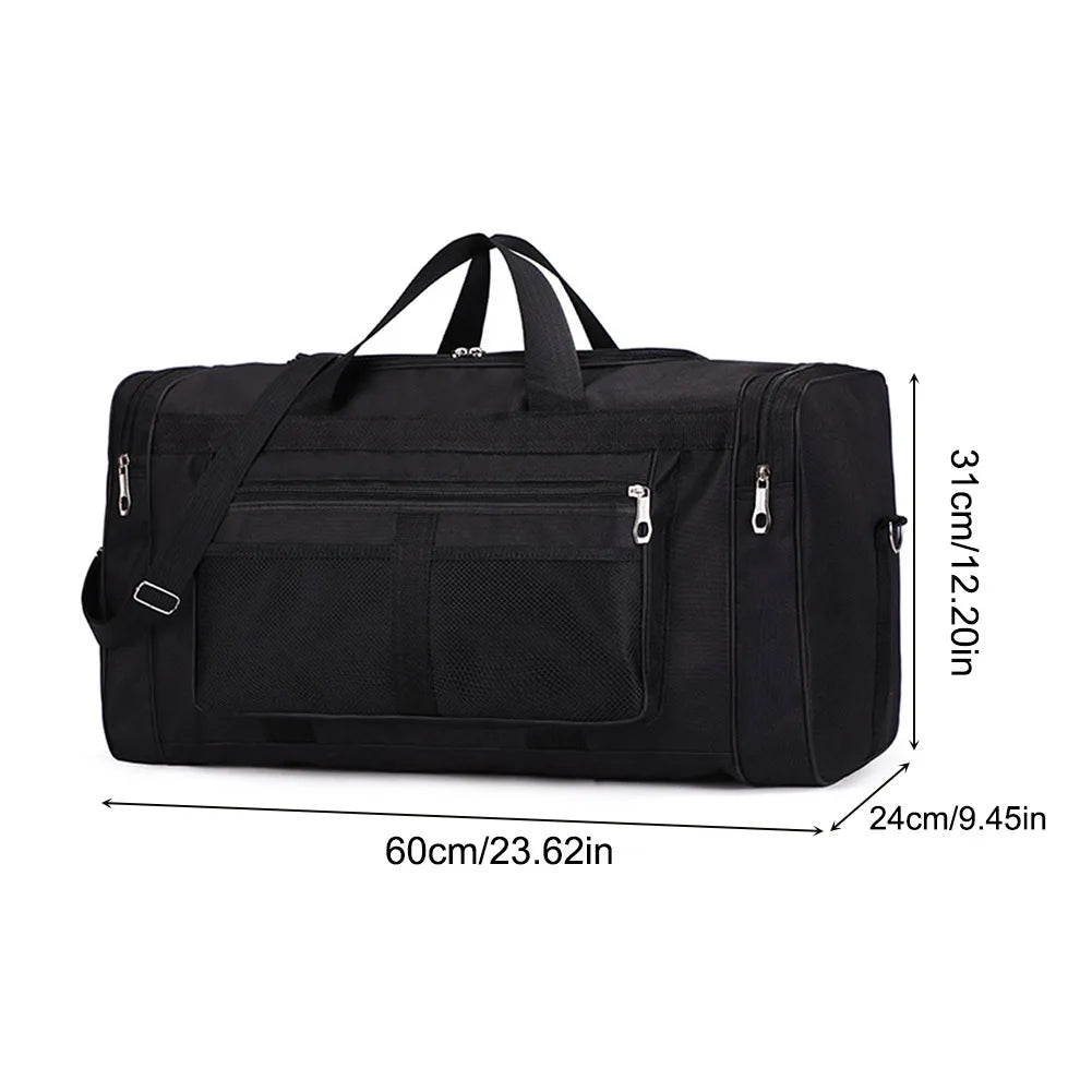 Nylon Travel Duffel Bag Large Capacity Handbag Portable