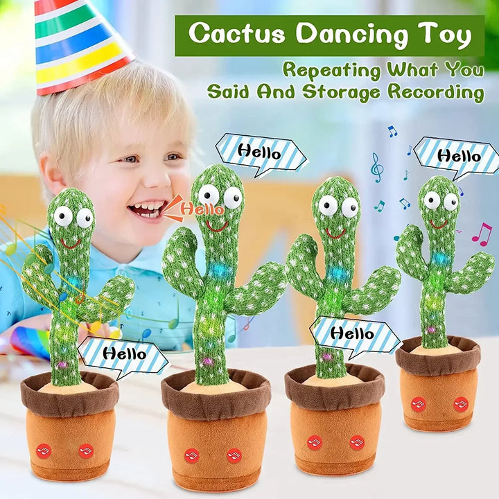 Dancing Talking Cactus Toys Birthday Present Dancing