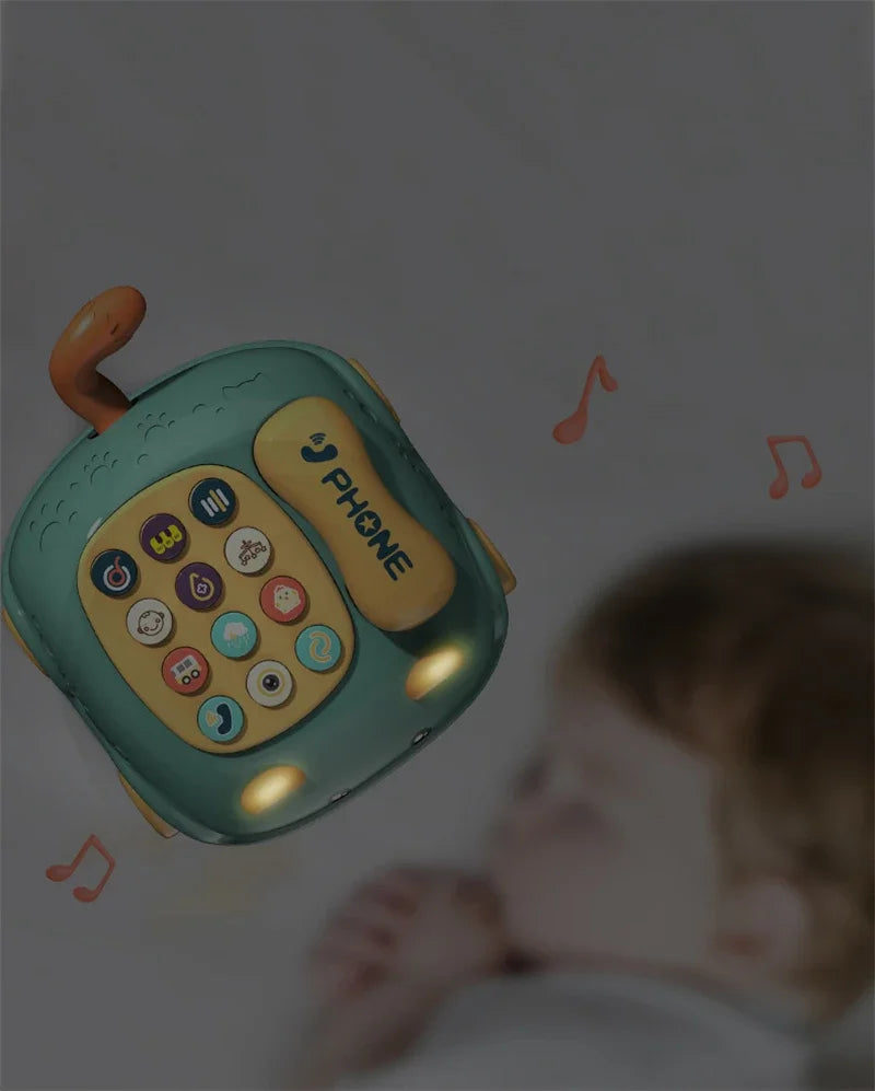 Baby 3-in-1 Musical Phone Toys Toddler Interactive