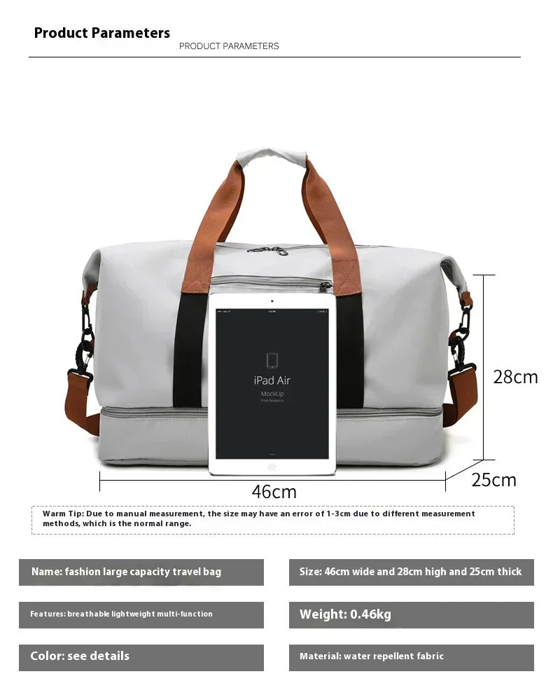 Large Capacity Travel Gym Bag Short-distance Luggage