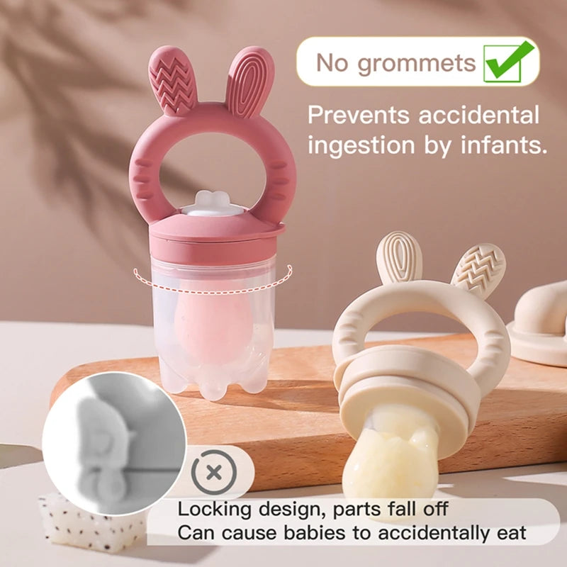 Baby Pacifier Fruit Feeder Baby Silicone Pacifier Food