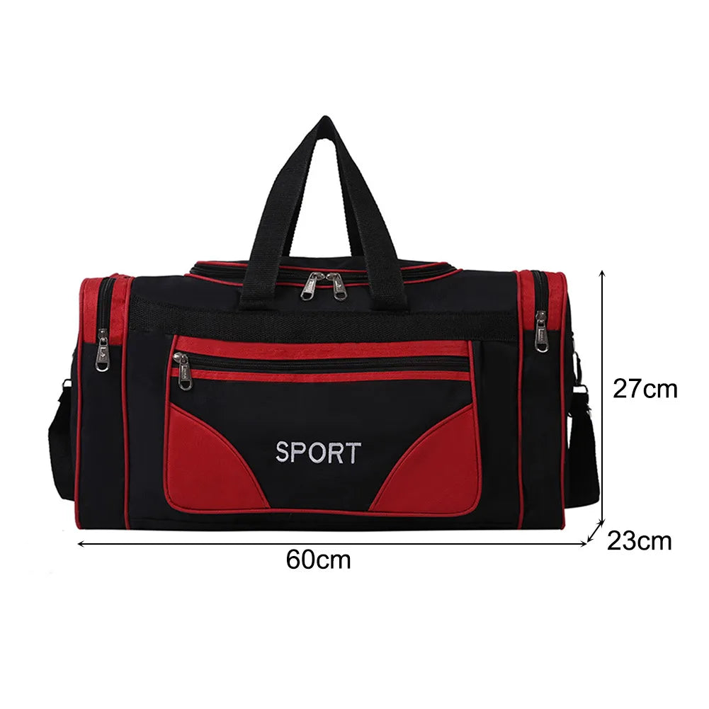 Nylon Travel Duffel Bag Large Capacity Handbag Portable