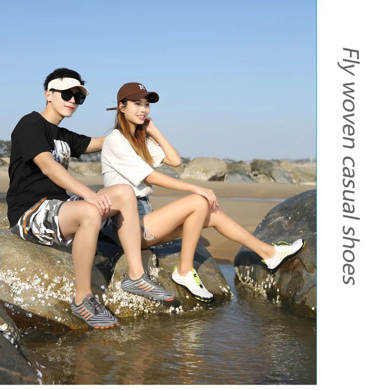 Water Shoes for Women Men Barefoot Shoes Upstream