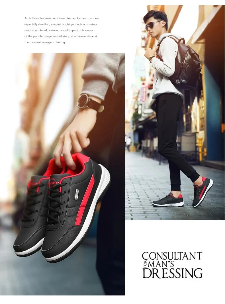 Men Shoes Sneakers Trend Casual Breathable Leisure