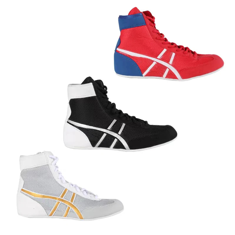 Professional Unisex Boxing Shoes Breathable Wear-Resistant