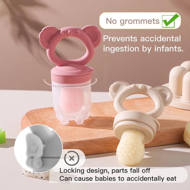 Baby Pacifier Fruit Feeder Baby Silicone Pacifier Food