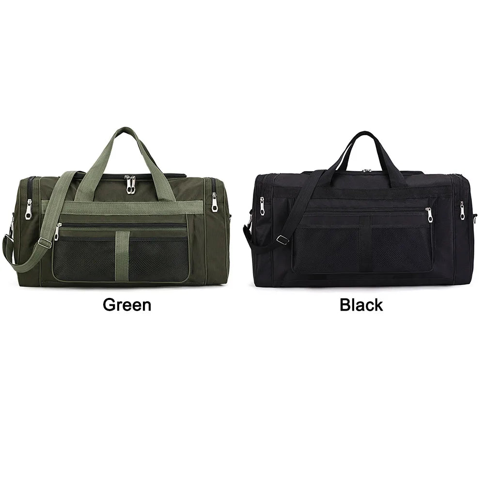 Nylon Travel Duffel Bag Large Capacity Handbag Portable