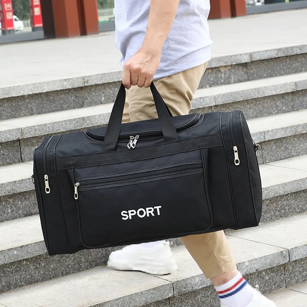 YIXIAO Big Capacity Sports Fitness Bag For Men Outdoor