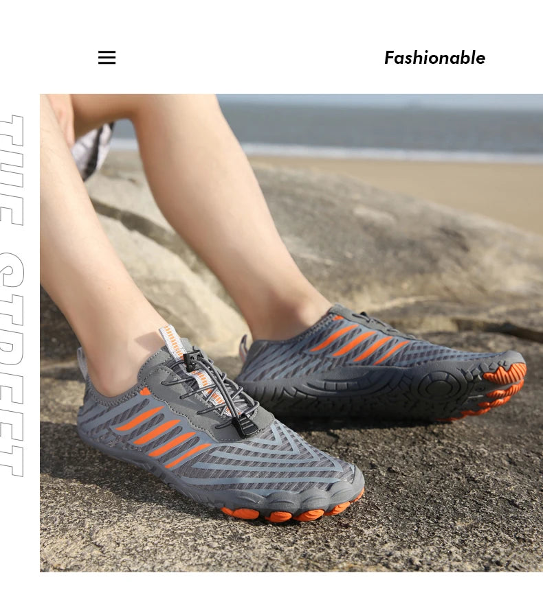 Water Shoes for Women Men Barefoot Shoes Upstream