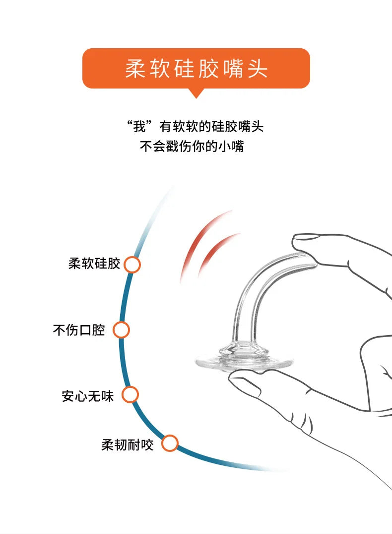 Infant Syringe Nipple with Scale Baby Squeeze Medicine